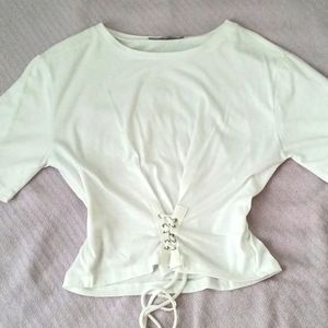 Sweet Rain Cinched Top